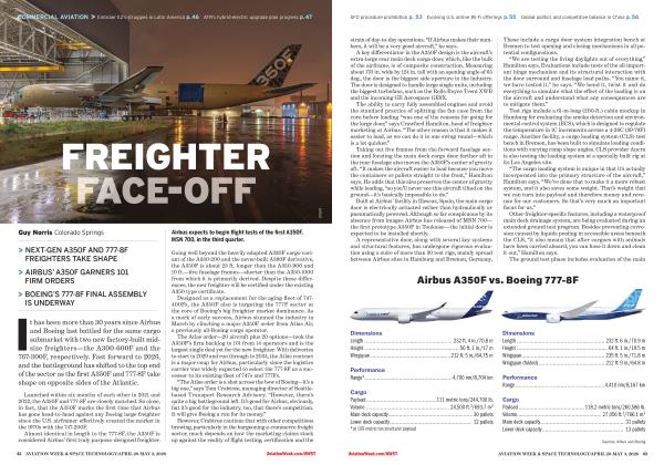 FREIGHTER FACE-OFF, Page: 42 - APRIL 20-MAY 3, 2026 | Aviation Week